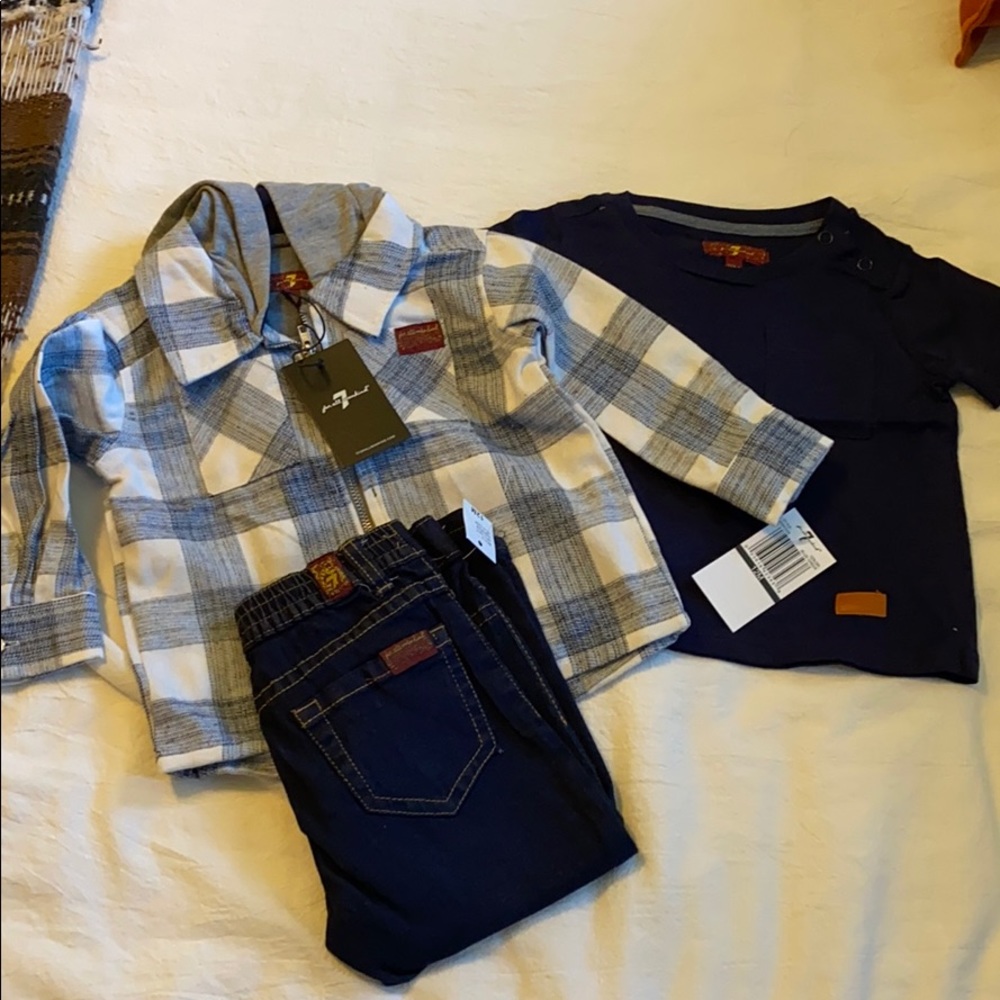 Seven Jeans Boys Outfit Bundle!!